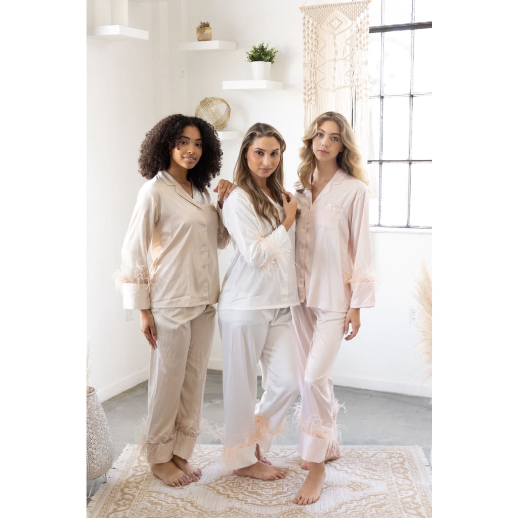Feather Pajamas Long Set - Feather Pajamas Long Set | Bach