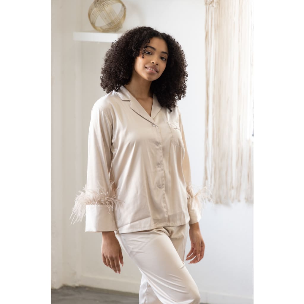 Feather Pajamas Long Set - Feather Pajamas Long Set | Bach