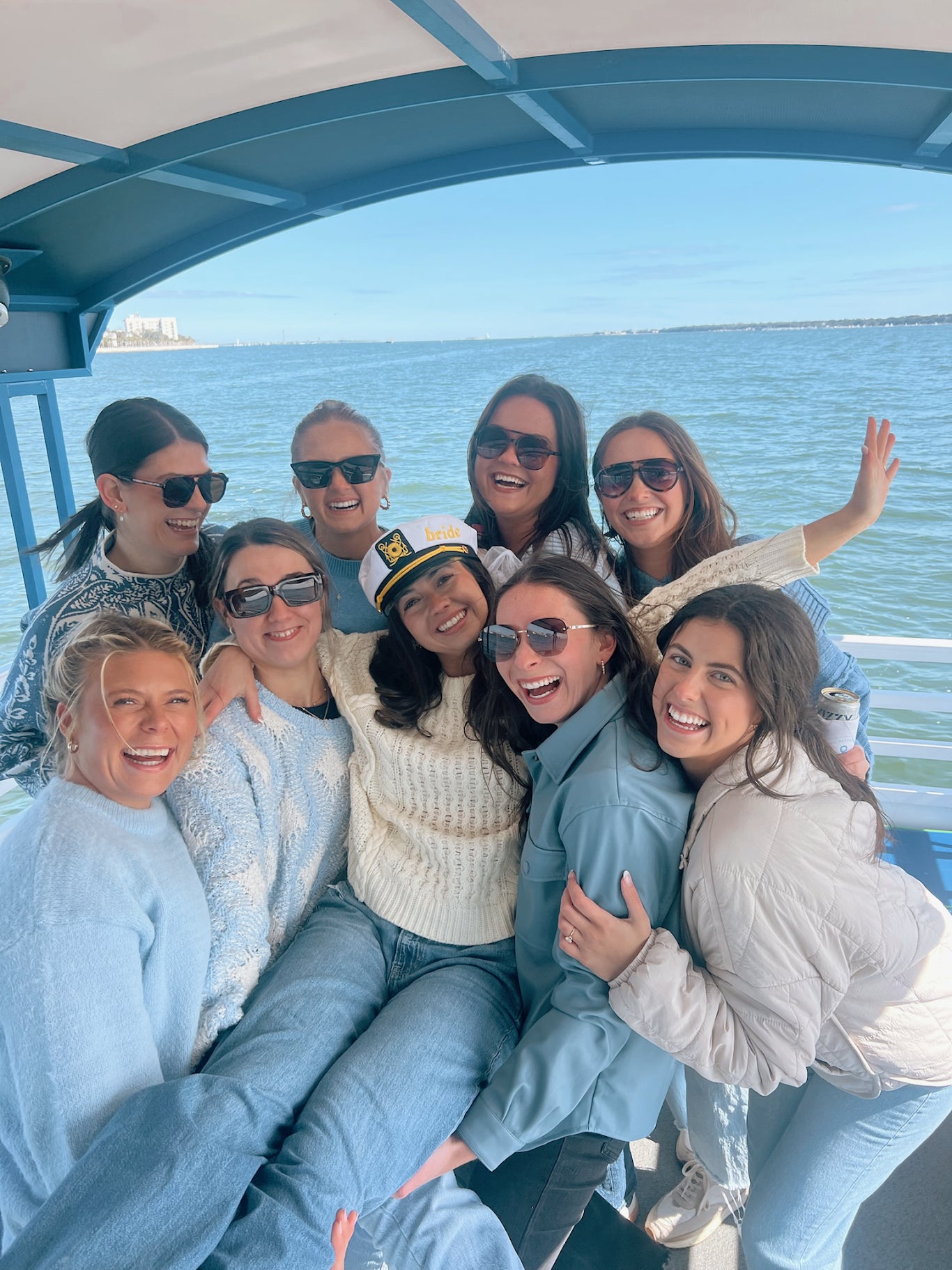 charleston party boat