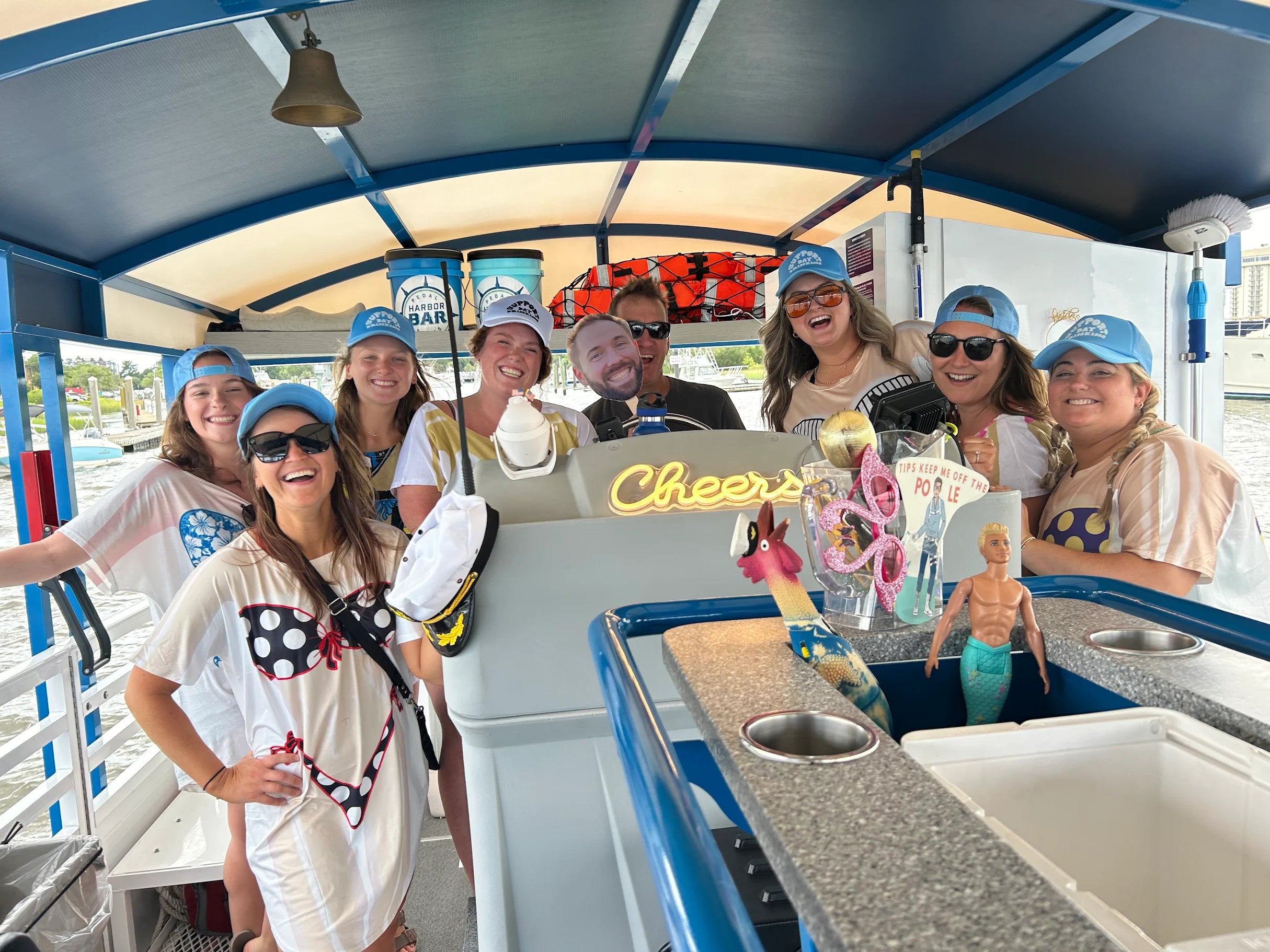 charleston party boat