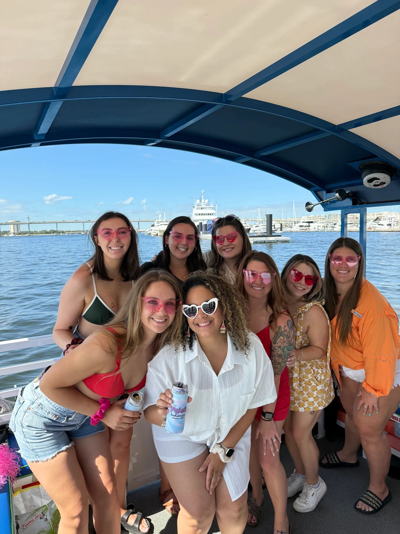 charleston party boat