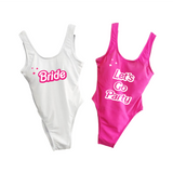 Lets Go Party Bachelorette Swimsuit