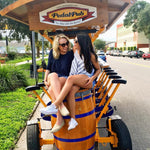 pedal pub st pete girls on pedal pub