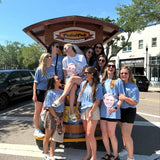 Pedalpub st pete girls on pedal bike