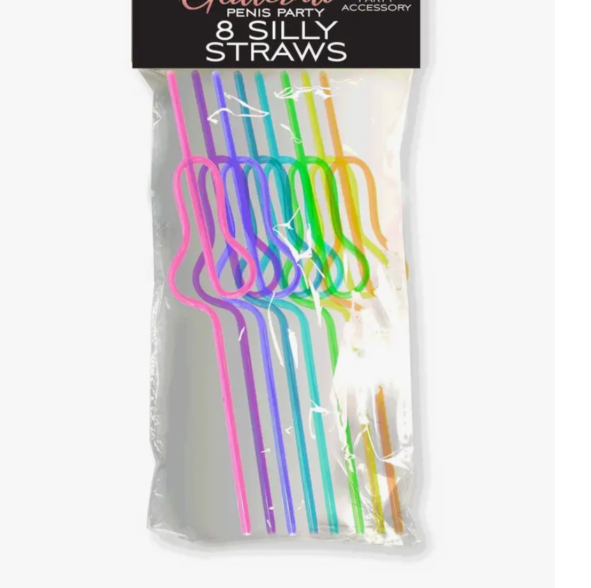Buy Penis Straws flexible Drinking Straws for Bachelorette Party