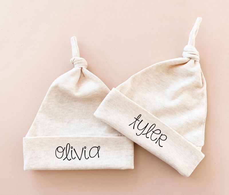 Personalized Baby Hat Bach Bride