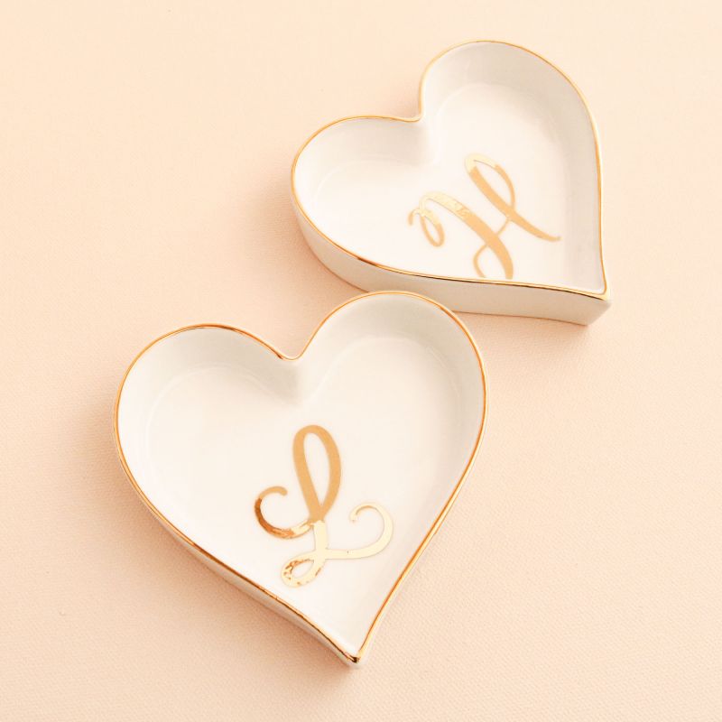 Personalized Ring Dish - Heart Shape