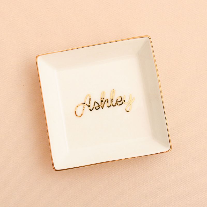 Personalized Ring Dish - Name