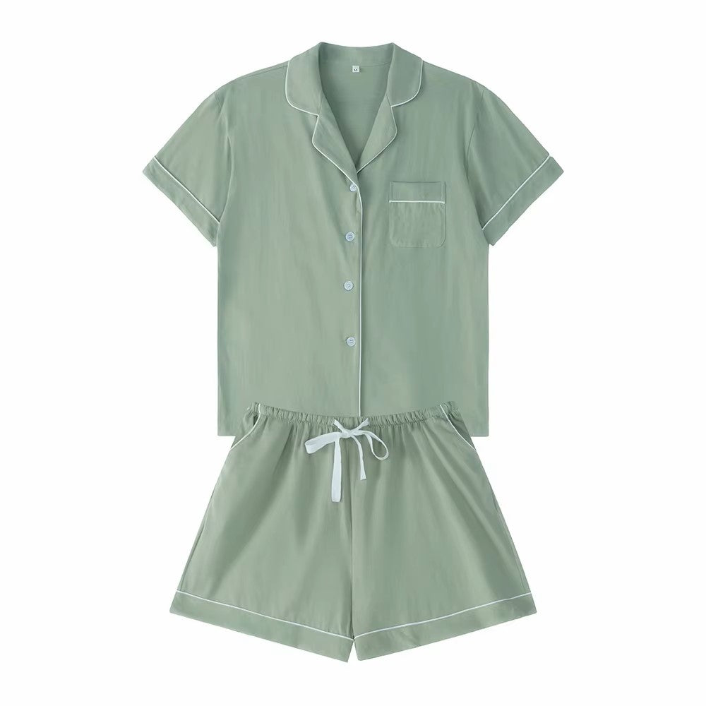 Sage Cotton Bridesmaid Pajamas