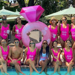 Barbie bachelorette party swimsuits