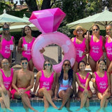 Barbie bachelorette party swimsuits