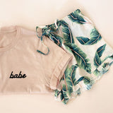 Tropical Bridal Party Pajama Set