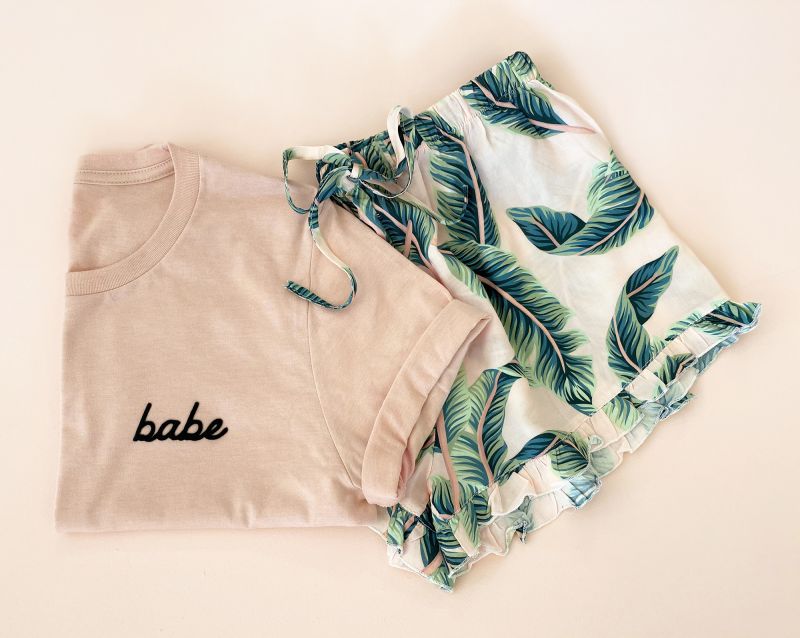 Tropical Bridal Party Pajamas