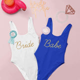 Babe Custom bachelorette swimsuit