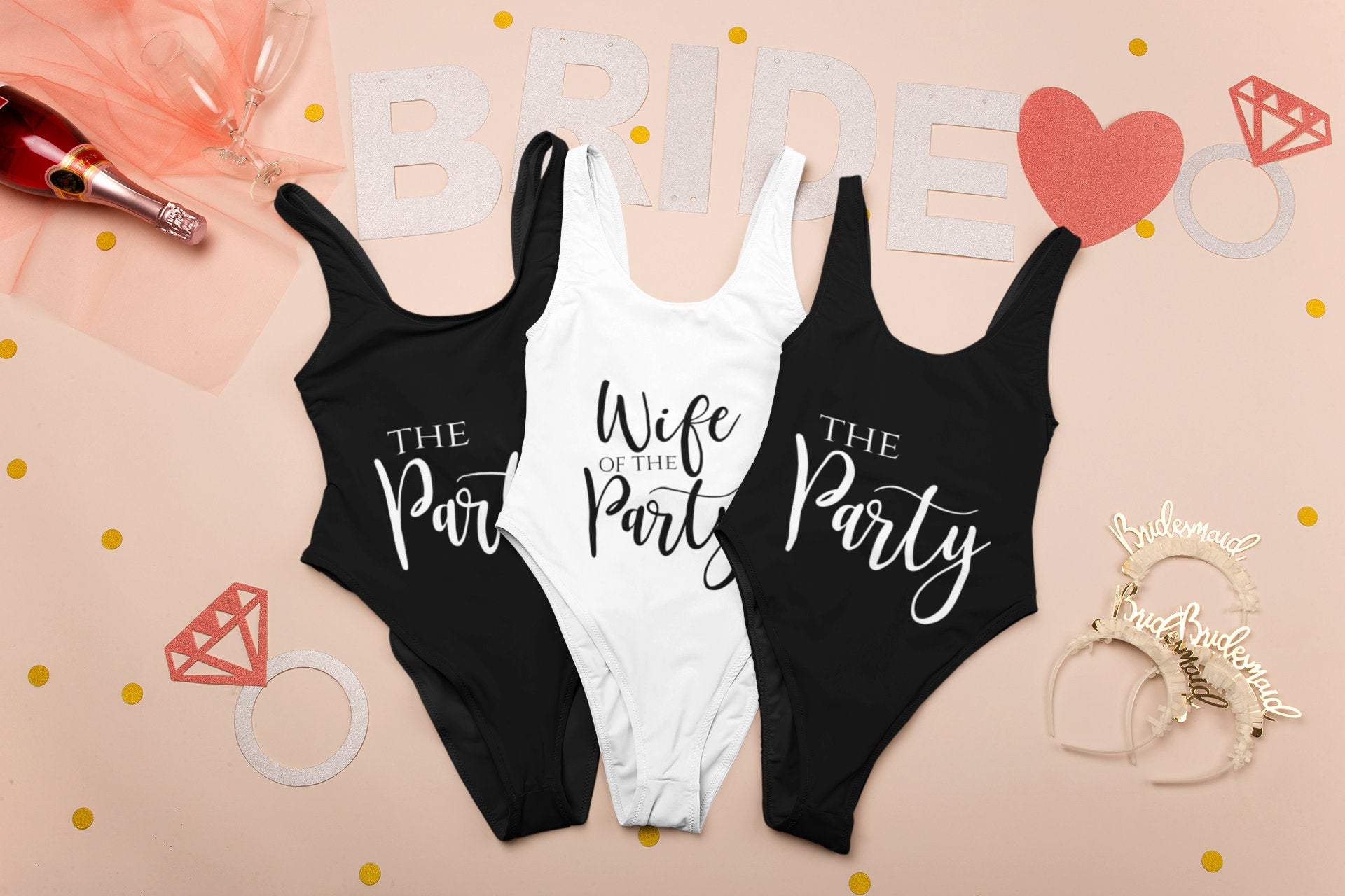 Bachelorette Swimsuit Wife of the party