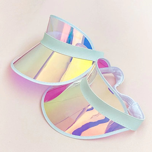 Holographic Bachelorette Party Sun Visor