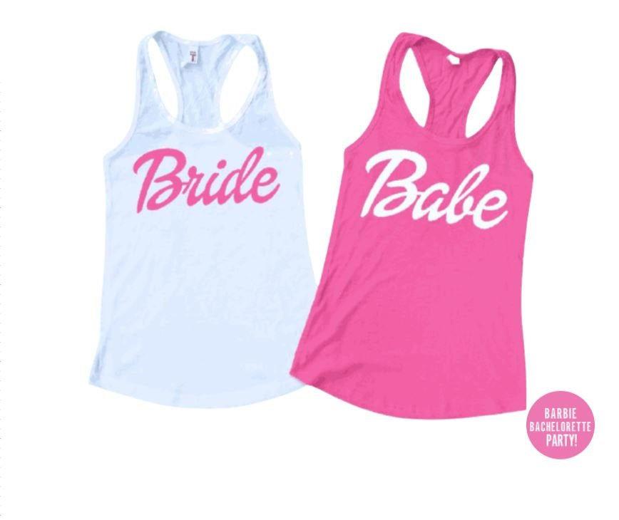 Barbie bachelorette shirts