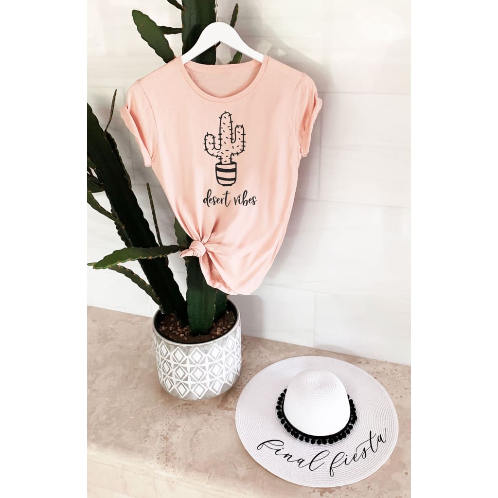 Blush Fiesta T-Shirt -Semi Fitted - shirts