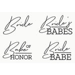 Bridal Babe Fitted T-Shirt - shirts