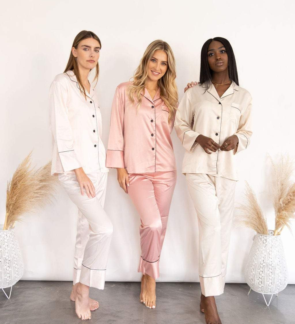 Bridesmaid Long Sleeve Pajamas