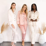 Pajamas for bridal party long sleeve