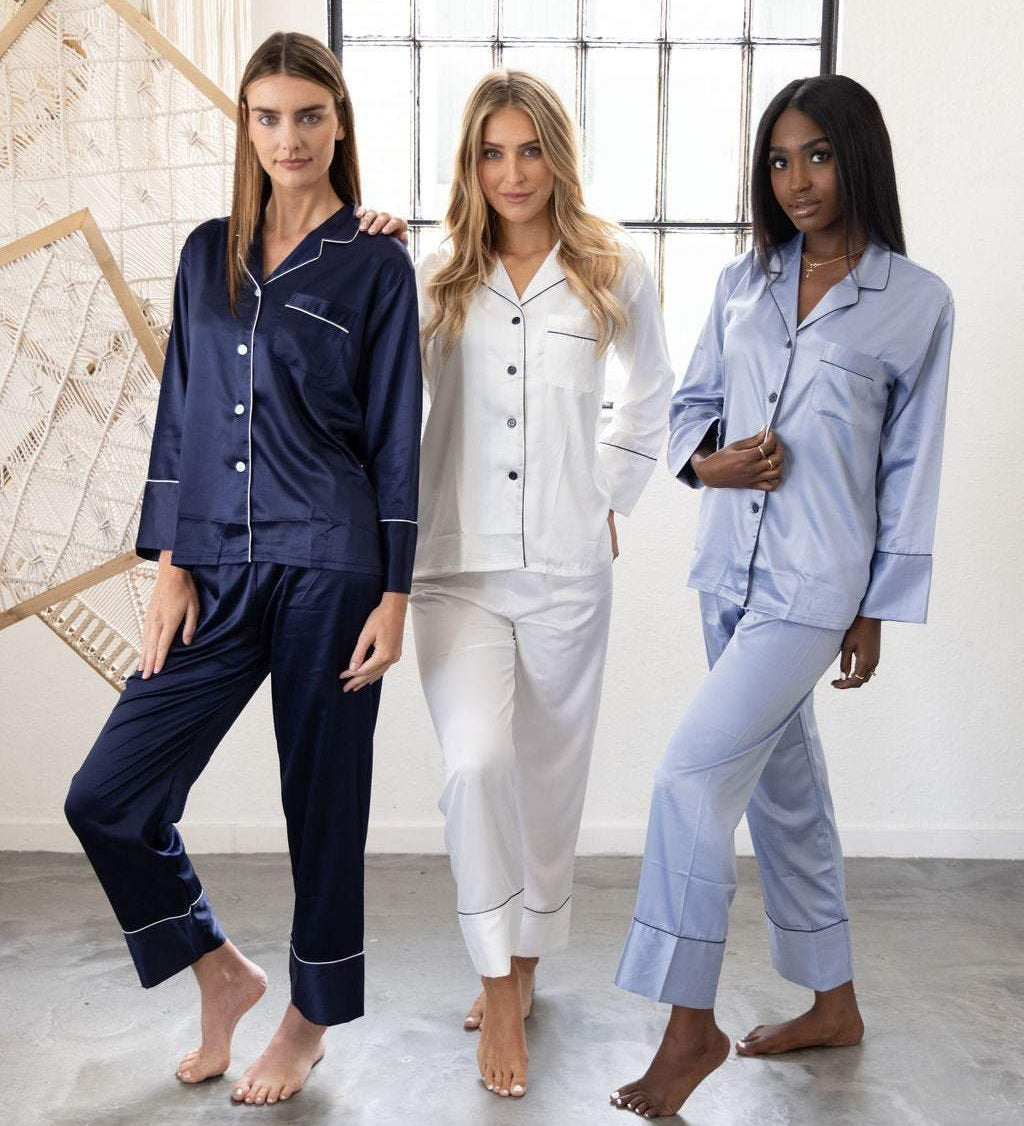 Navy Bridesmaid Pajamas