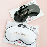 Bridal party sleep mask - sleep mask