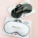 Bridal party sleep mask - sleep mask