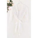 Lace Bridal Robe - robe