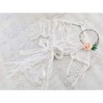 Lace Bridal Robe - robe