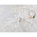 Lace Bridal Robe - robe