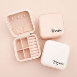 personalized travel jewelry case