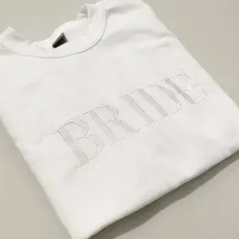 Bride Embroidered Sweatshirt