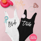 Bride and Tribe Bride Swimsuit Custom Swimsuit Babe Swimsuit