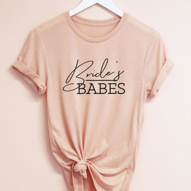 Bride Babe Semi-Fitted T-Shirt - shirts