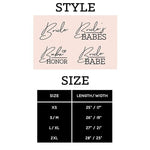 Bride Babe Semi-Fitted T-Shirt - shirts