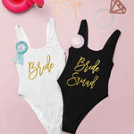 Bride Swimsuits Bachelorette Swimsuits Bride Squad 