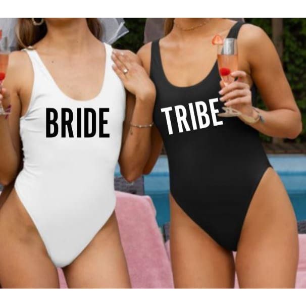 Bride Tribe Bachelorette Party Swimsuit