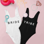 Bride Tribe Beach Bachelorette Swimsuits Bathing Suits 