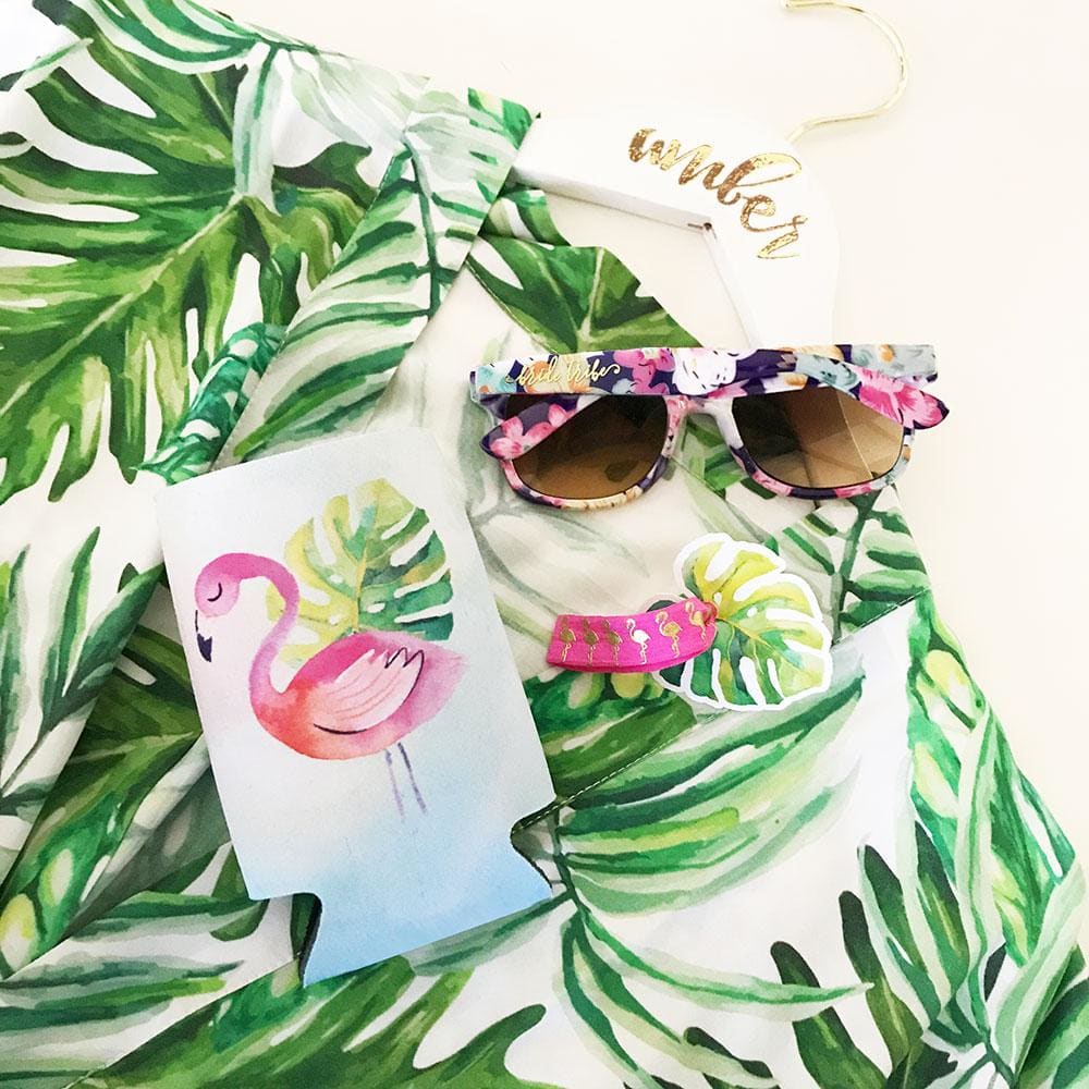 Bride Tribe Floral Sunglasses - sunglasses