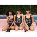 Brides Babes Bachelorette Swimsuit - Swimsuit