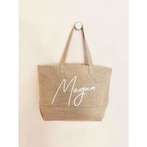Bridesmaid Jute beach bag - bag