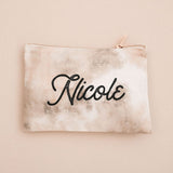 Tie Dye Print Makeup Bag| Personalized