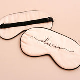 Personalized Bridemaid Sleep Masks