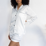 Bride Pajama Set White