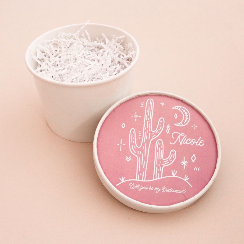 Desert Bridesmaid Proposal Box