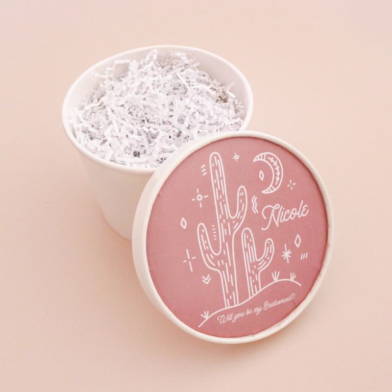 Desert Bridesmaid Proposal Box