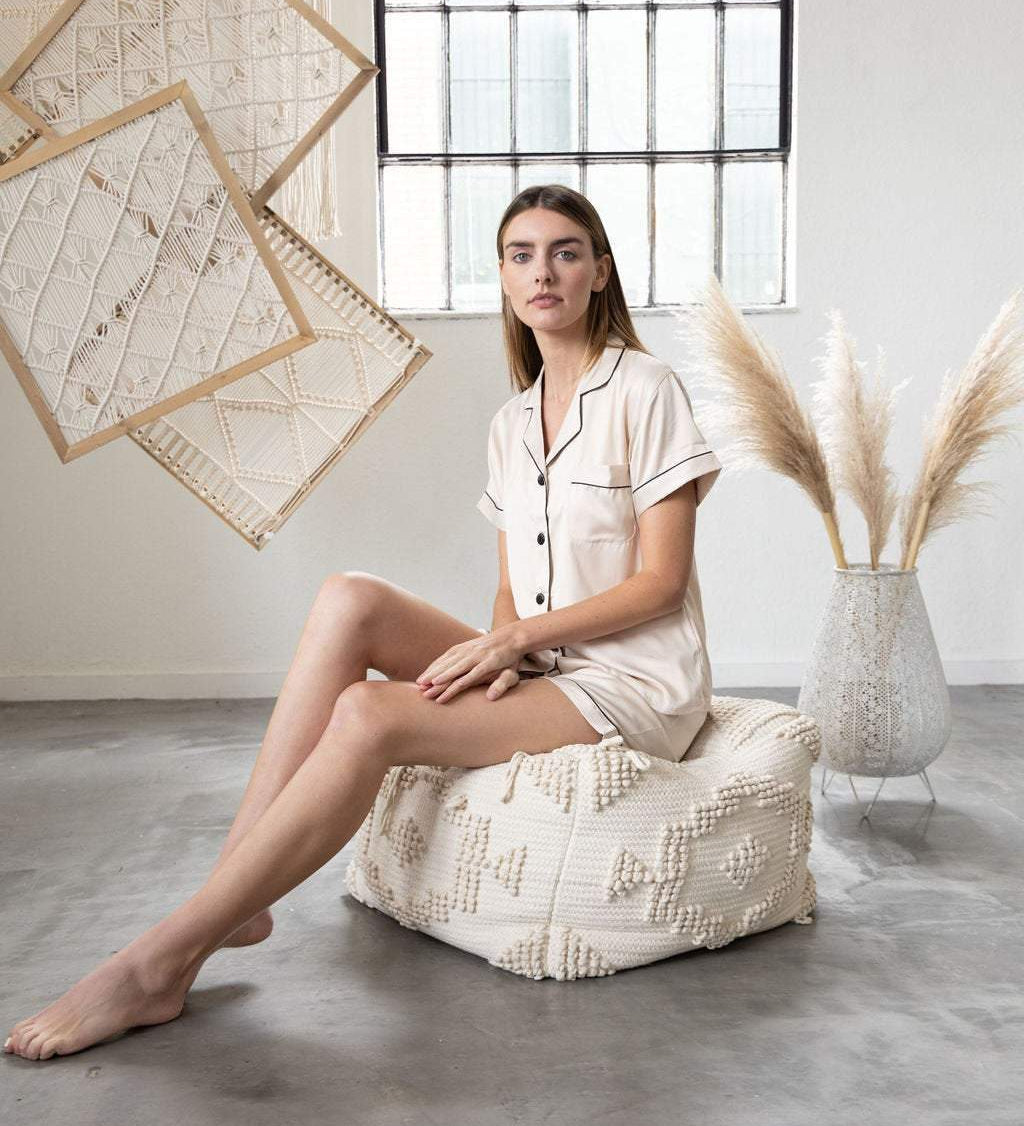 Pajamas for bridal party Champagne