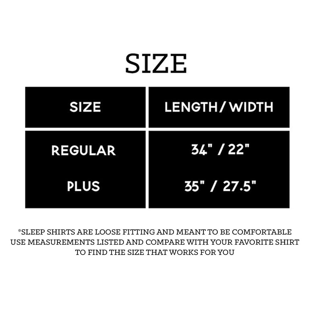 Personalized Monogram Bridesmaid Sleep Shirts