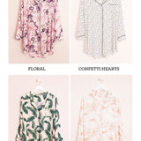 Personalized Monogram Bridesmaid Sleep Shirts